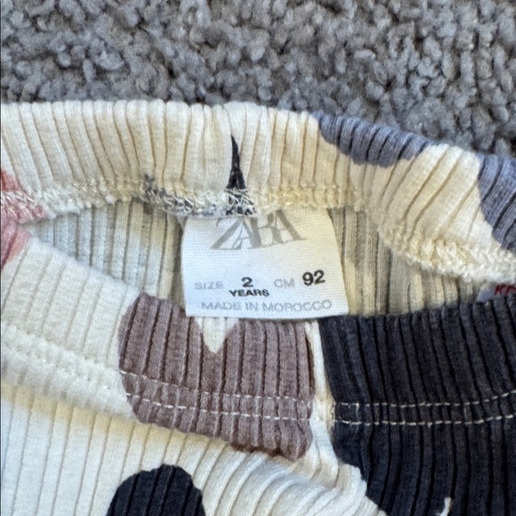 Zara Multicolor Heart Knit Set - Size 2 - Picture 4 of 4